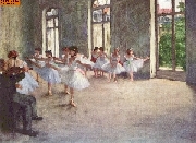 Ballettprobe nach Degas
